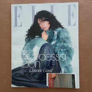 Elle magazine March 2026 featuring Odessa A'zion